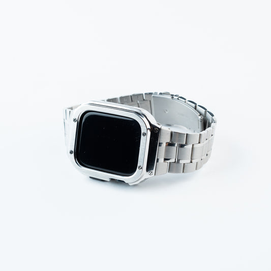 Apple Watch All in one case and strap Silver Edition