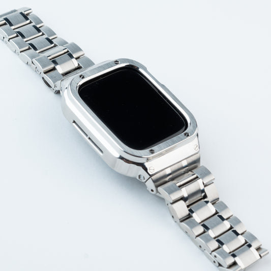 Apple Watch All in one case and strap Silver Edition